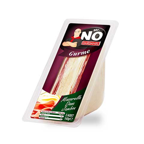 100 Gram DARDANEL Mister No Mozarellalı Jambonlu Sandviç