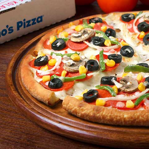 100 Gram DOMINO'S EXTRAVAGANZZA FEAST Pizza (Büyük)